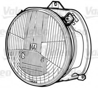 VALEO 029691 Headlight